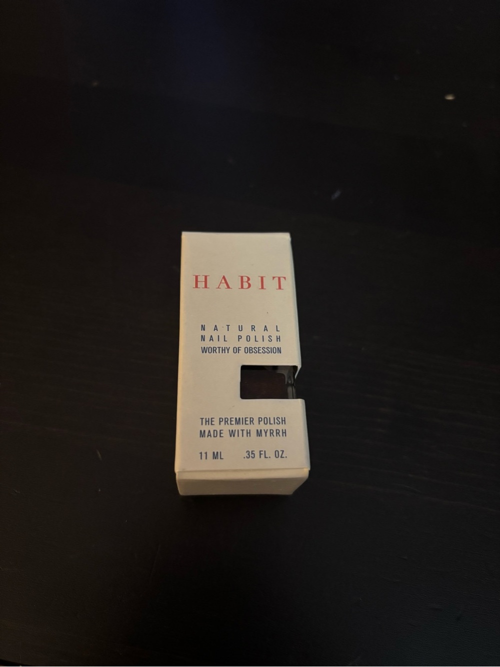 Habit Natural Nail Polish — Neutral Cream Shade